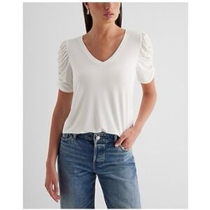 Express Puff Sleeve Tee - Medium